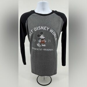 Walt Disney World Parks Authentic Since 1971 Raglan Shirt Size XXXL Baseball Tee